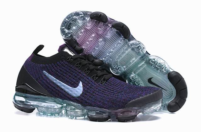 Nike Air Vapormax 2019 Shoes Purple Black Silver - Click Image to Close